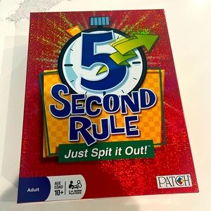 5 Second Rule Party Game - Ages 10+